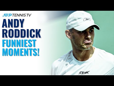 Andy Roddick Funniest Moments!