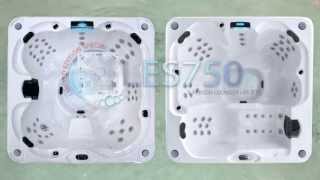 Cal Spas:  Spas and Swim Spa for Sale. LES750.