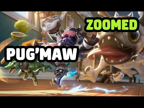 PUG’MAW SKIN ZOOMED SPOTLIGHT - LEAGUE OF LEGENDS