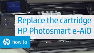 Replace the Cartridge | HP Photosmart e-All-in-One Printer (D110a) | HP