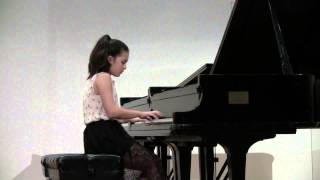 Julia Feldman performing Granados 1-25-2014
