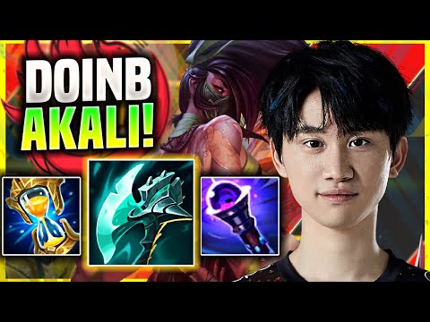 DOINB IS SO CLEAN WITH AKALI! - FPX DoinB Plays Akali Mid vs Leblanc! | Season 11