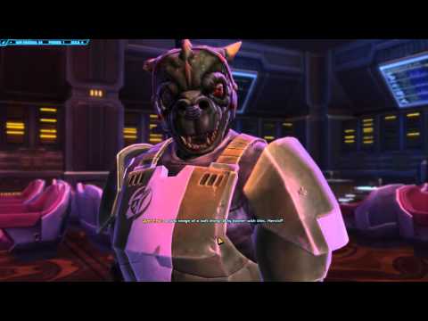 SWTOR Consular Story Cinnabar meets Holiday Tharan missing