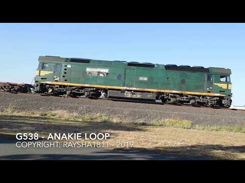 1MP2 - NR101-NR16-NR99 (Steel) X 7734V - G538 (Empty) Anakie Loop - Australian Trains by Raysha1811