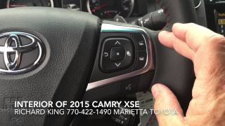 preview picture of video 'New 2015 Toyota Camry XSE Ruby Flare Pearl presented by Richard King at Marietta Toyota'