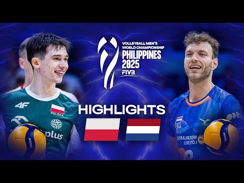 Poland 🇵🇱 vs. Netherlands 🇳🇱 - Highlights | Men's World Championships 2025