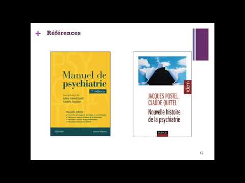Nosographie des troubles psychiatriques - Dr Jean-Arthur Micoulaud-Franchi et Dr Michel Cermolacce