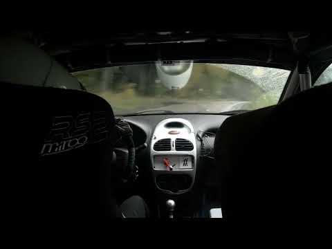 Marcin Biernat Alicja Biernat Peugeot 206 Rajd Wisły 2022 ONBOARD OS3 Istebna 1