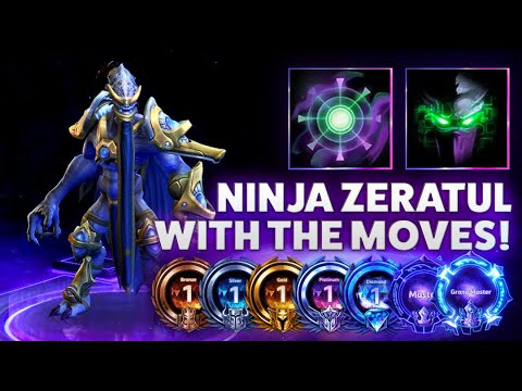 Zeratul MotN - NINJA ZERATUL WITH THE MOVES! - Hardstuck Bronze 5 Adventures 2022