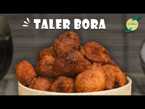 Quickest Taler Bora Recipe | Palm Fritters | Janmastami Special Taler Bora