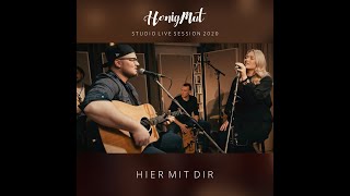 Johannes Oerding &amp; Wincent Weiss - Hier mit dir (HonigMut Cover) Studio Live Session