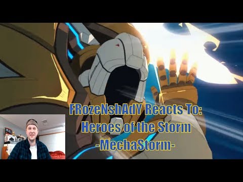 Another Cartoon! Reaction to MechaStorm Heroes of the Storm Trailer