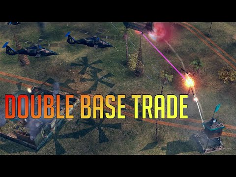Boycah (demo) vs Fargo (air) - Jungle Wolf Double Base Trade - Generals Zero Hour