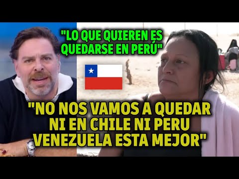 PERIODISTA CHILENO EXPLOTA EN VIVO CONTRA MIGRANTES VENEZOLANOS POR EVIDENTES MENTIRAS