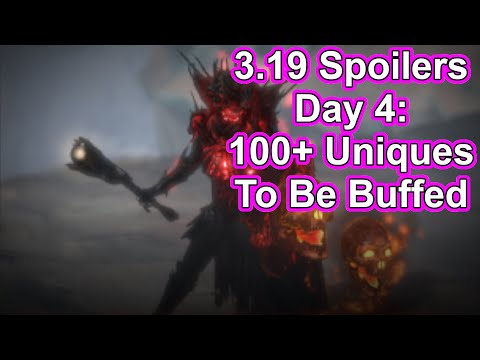 POE 3.19 Spoilers Day 4 - 100+ Uniques To Be Buffed, Details To Come. Path of Exile Lake Of Kalandra