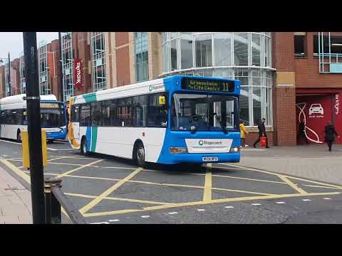 Stagecoach NE Plaxton Pointer Dennis Dart 34611 At Holmside On the 11
