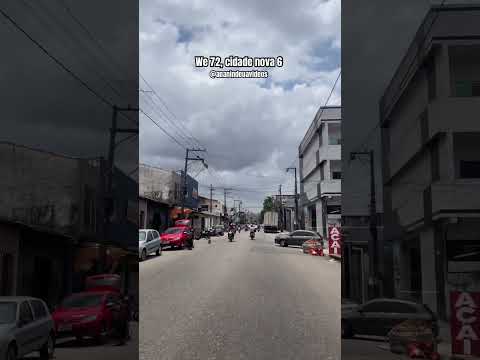 Rua da cidade nova 6 em Ananindeua. #fy #shorts #pará #ananindeua #cop30 #amazonia