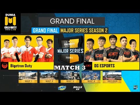 BIGETRON VS DG ESPORTS MATCH 3 - GRAND FINAL CODM MAJOR SERIES SEASON 2 INDONESIA