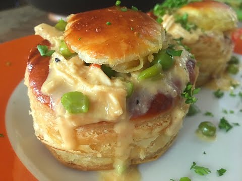 Cheesy Chicken Vol-au-Vent Recipe • Great Comfort Food! - Episode 348