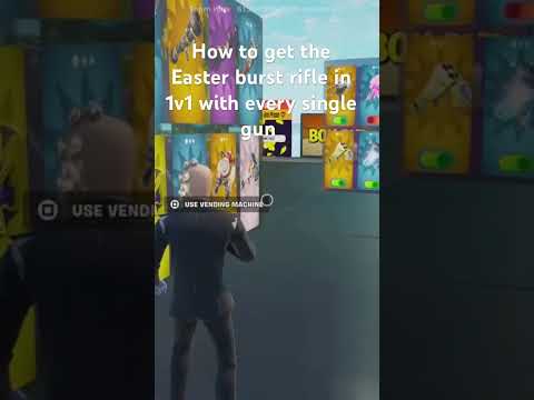 How to Get the Easter burst rifle in one 1V1 with every single gun￼ map code 6155-1398-4059