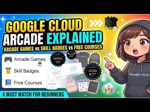 What Do Arcade Games, Skill Badges & Free Courses Mean? (Google Cloud Arcade Beginners Guide)