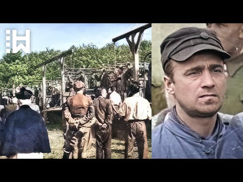 Poprava sadistického nacistického velitele dozorců v koncentračním táboře Stutthof Johanna Paulse