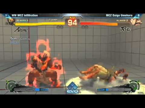 WW MCZ Infiltration Vs MCZ Daigo Umehara EVO 2012