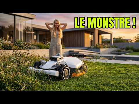 Test LUBA 3 AWD : robot tondeuse sans fil qui grimpe ?