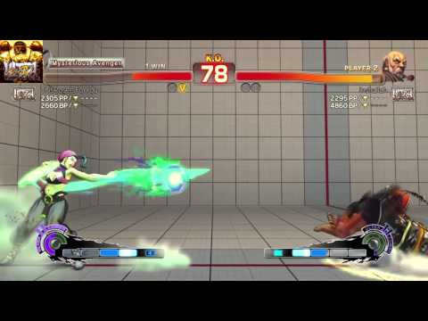 ThisRoseIsForYou (Rose) Vs (inshallah) Gouken - USF4