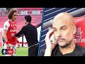MANAGER CAM | Exclusive Reactions From Guardiola & Arteta During Arsenal vs Manchester City
