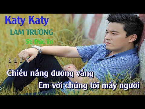 Katy Katy - Lam Trường - Karaoke Acoustic ( Hạ tone dễ hát )