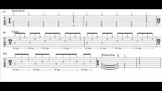 Dream Theater - Learning to Live - Guitar TAB