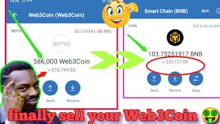 how to sell web3coin in trust wallet #web3coin