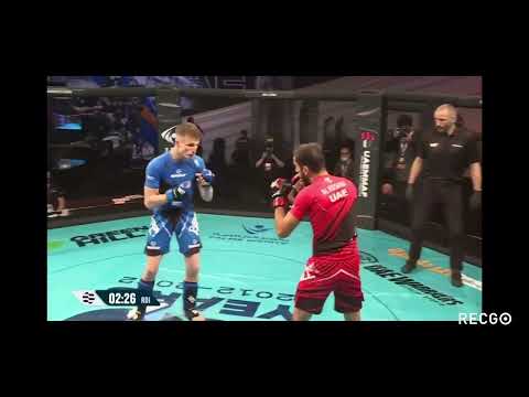 Damien 1st fight at MMA World Championships