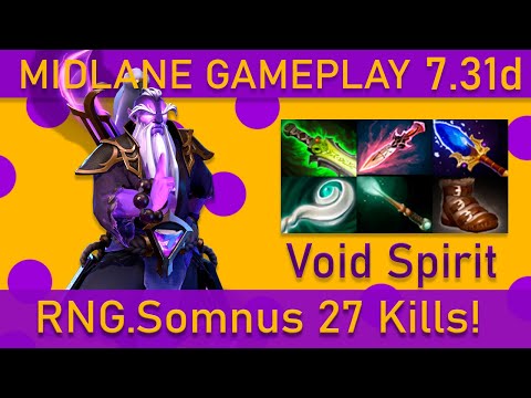 🌟 27 Kills! RNG.Somnus Void Spirit Gameplay