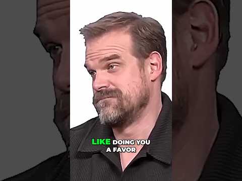 Дэвид Харбор. Лучшая реакция на Вайнону Райдер. Красивая.