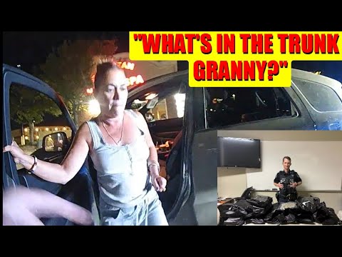 Arkansas Officer Finds Something UNBELIEVABLE in Granny's Rental Car-Granny Gone Wild!