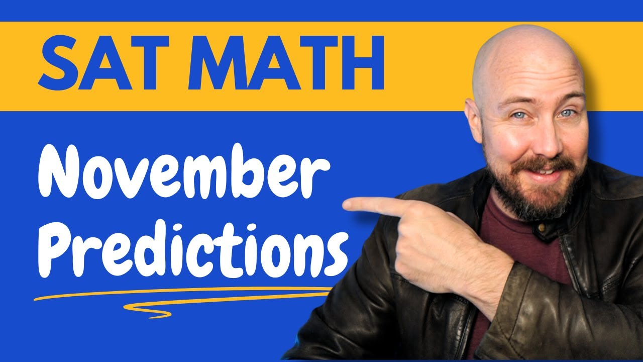 Math Predictions | October SAT 2024