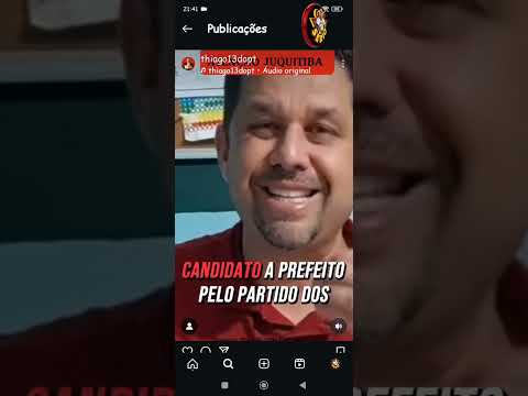 PRÉ CANDIDATO A PREFEITO THIAGO DO PT PROMETE PRONUNCIAMENTO BOMBÁSTICO NA QUARTA FEIRA DIA 4 DE SETEMBRO .
