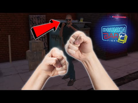 Pummeling thugs in VR in this ALLEY - Drunken Bar Fight