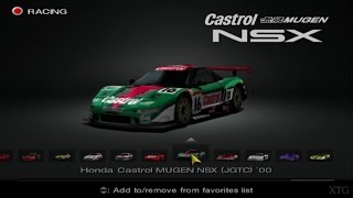 Gran Turismo 4 - Honda Car List PS2 Gameplay HD