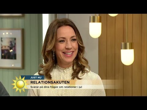 Relationsakuten om släktrelationerna under julledigheten - Nyhetsmorgon (TV4)