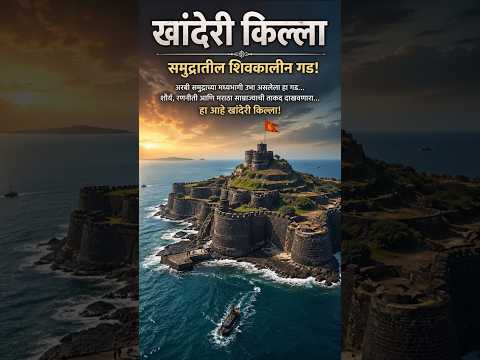 Khanderi Fort History in Marathi | समुद्रातील शिवकालीन गड | Alibaug Fort Guide