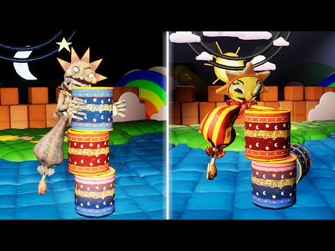 How SPLOINKUS vs Nightmare SUNDROP CLEAN UP the MESS made by Gregory – FNAF Security Breach