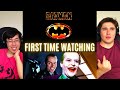 REACTING to *Batman 1989* THE BEST JOKER?? (First Time Watching) Classic Movies