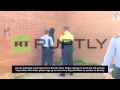 Spain Masked Anti Independence Attackers Storm Catalan Polling Station