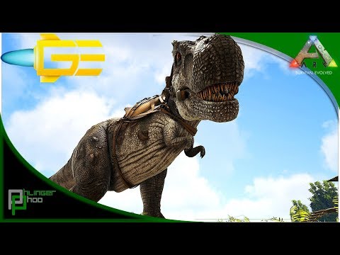 Ark: GES4 -18 - MAX LEVEL REX TAMING ON THYLACOLEO BACK!