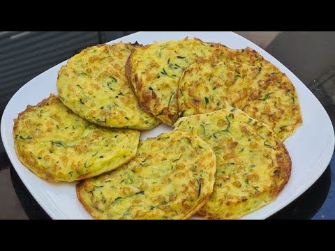Tellement délicieuses ces galettes de courgettes aux pommes de terre ✔ (recette économique) ✔