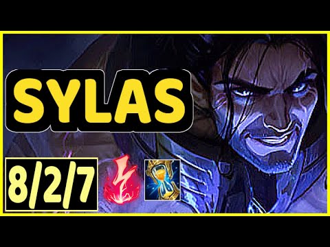 SYLAS VS CHO'GATH - 8/2/7 KDA MID GAMEPLAY CHALLENGER I