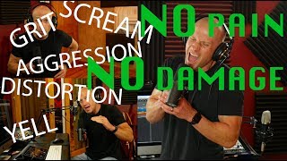 How to Scream, Add Distortion, Yell and Sing Aggressively WITHOUT Hurting Your Voice! (3 Steps)